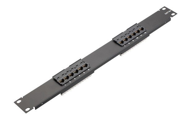 ভারবহন রেল ঘরোয়া প্যাচ প্যানেল / 24 পোর্ট Rj45 প্যাচ প্যানেল মসৃণ এবং নমনীয় টান YH4007